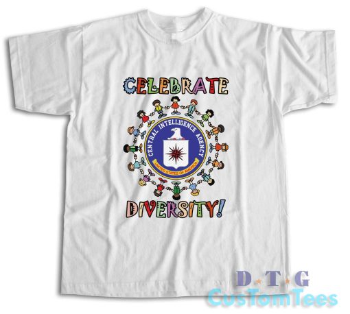 Celebrate Diversity T-Shirt Color White