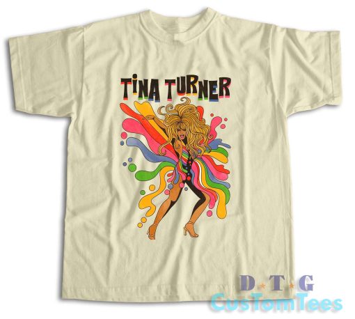 Tina Turner T-Shirt Color Cream