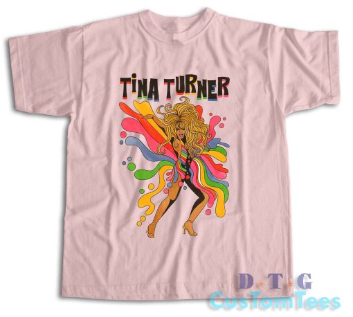 Tina Turner T-Shirt Color Light Pink