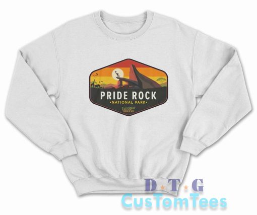 Lion King Pride Rock National Park Sweatshirt